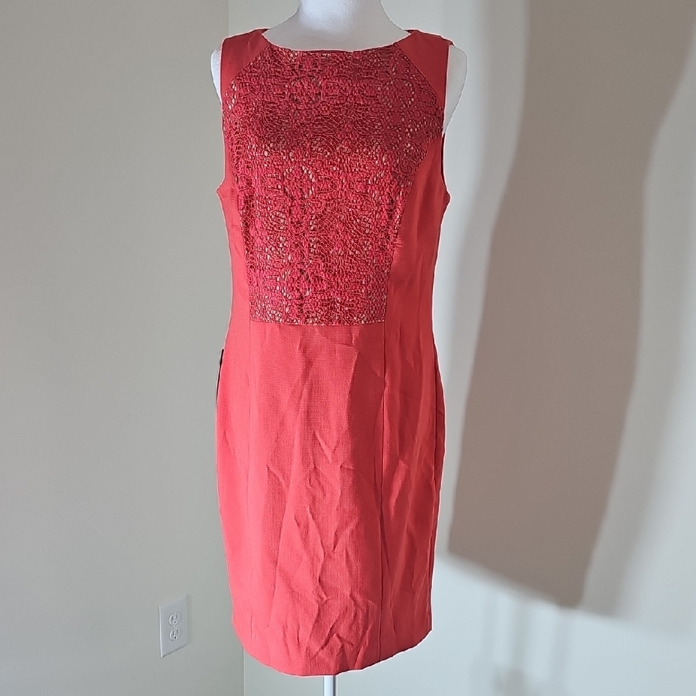 The Limited Coral‎ Sleeveless Mini Dress